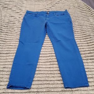 Beautiful blue Victorias secret skinny jeans size 14